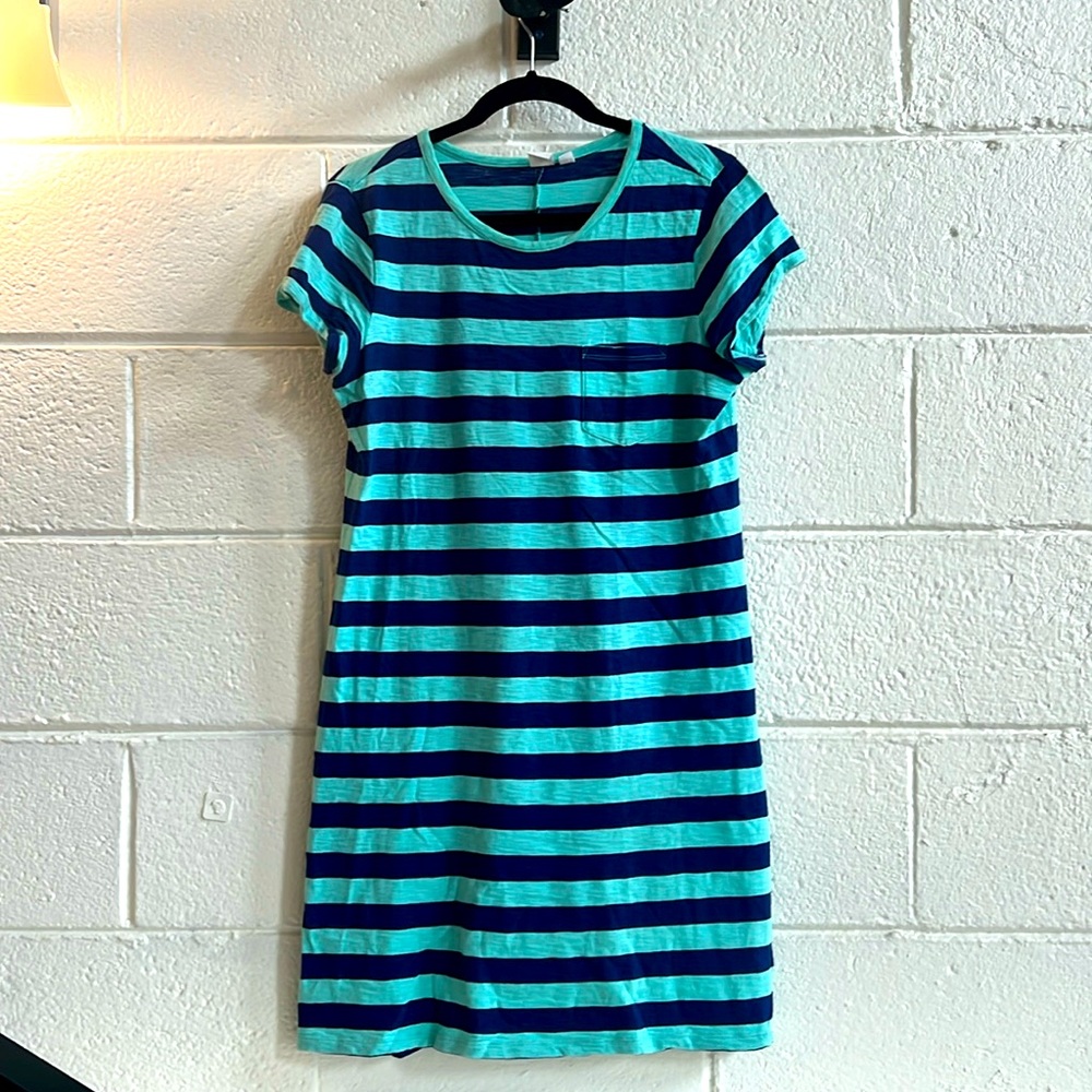 Gap striped cotton dress